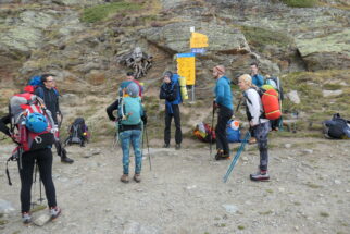 Zaresen štart na vrhu (malo prekratke) gondole.